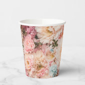 Marie Antoinette Floral Papieren Bekers (Links)