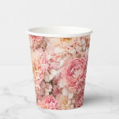 Marie Antoinette Floral Papieren Bekers (Rechts)