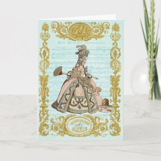 MARIE ANTOINETTE for Cerises Bonbons Kaart (Voorkant)