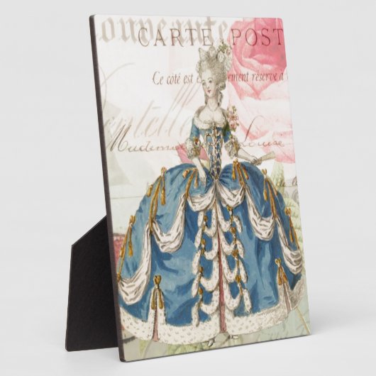 Marie Antoinette Fotoplaat (Zijkant)