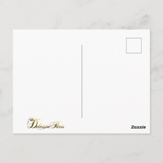 Marie Antoinette, Frans, Parijs, roze, roos, pop Briefkaart (Achterkant)