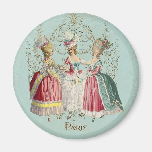 Marie Antoinette Frans Paris Dames Magneet (Voorkant)