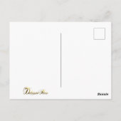 Marie Antoinette, Frans, rococo, roze, roos, dans Briefkaart (Achterkant)