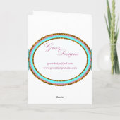 Marie Antoinette-Franse dames in Parijs Kaart (Achterkant)