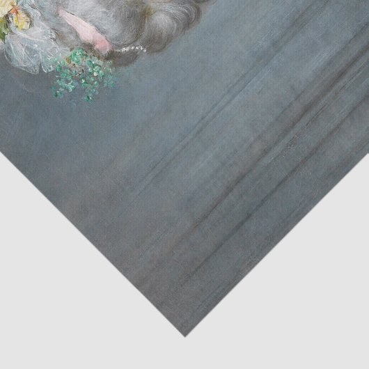 Marie Antoinette Franse Decoupage Tissuepapier (Detail)