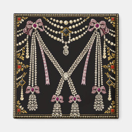 Marie Antoinette Franse geïnspireerde ontwerp met Magneet