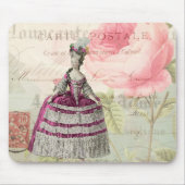 Marie Antoinette French Accent Mousepad Muismat (Voorkant)