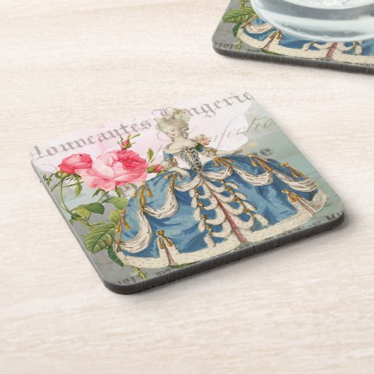 Marie Antoinette French Accent Onderzetters (Linkerzijde)