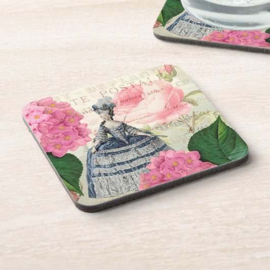 Marie Antoinette French Accent Onderzetters Set (Linkerzijde)