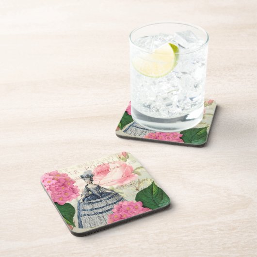 Marie Antoinette French Accent Onderzetters Set (Rechterzijde)