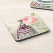 Marie Antoinette French Accent Onderzetters Set (Linkerzijde)