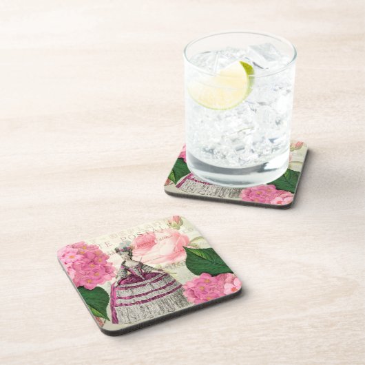 Marie Antoinette French Accent Onderzetters Set (Rechterzijde)