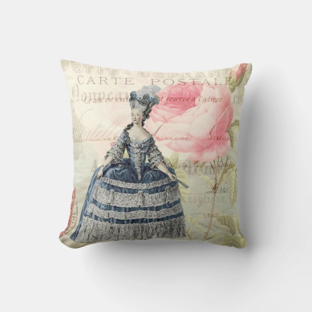 Marie Antoinette French Accent Sierkussen (Voorkant)