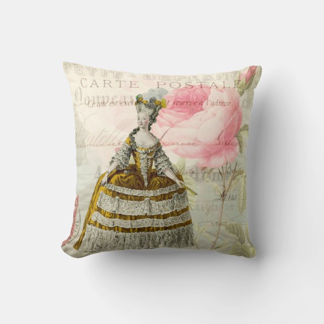 Marie Antoinette French Accent Sierkussen (Voorkant)