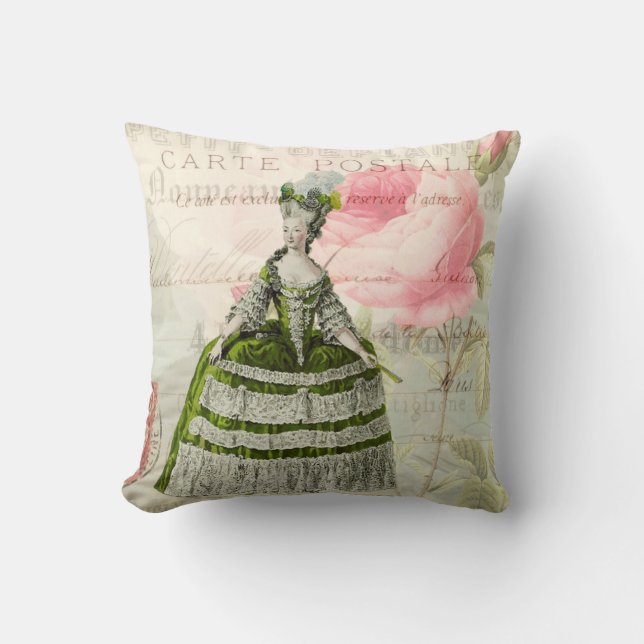 Marie Antoinette French Accent Sierkussen (Voorkant)