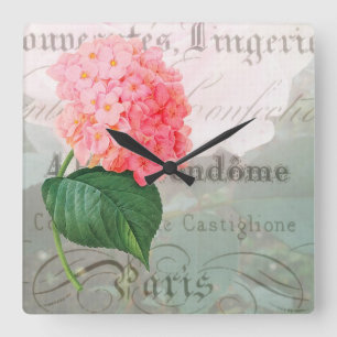 Marie Antoinette French Accent Wall Clock Vierkante Klok