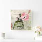Marie Antoinette French Accent Wall Clock Vierkante Klok (Huis)