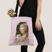 Marie Antoinette,French,Paris,cat,portrait Tote Bag (Dichtbij)