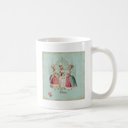 Marie Antoinette French Paris Dames Koffiemok (Rechts)