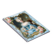 Marie Antoinette,French,Paris,portrait,roses メモ帳 Notitieboek (Rechterzijde)