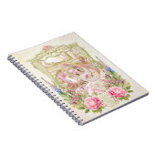 Marie Antoinette,French,Paris,portrait,roses メモ帳 Notitieboek (Rechterzijde)