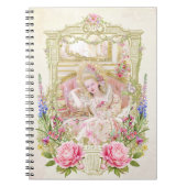 Marie Antoinette,French,Paris,portrait,roses メモ帳 Notitieboek (Voorkant)