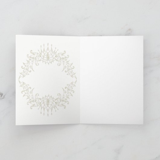 Marie Antoinette French Paris rose portrait Kaart (Binnen)