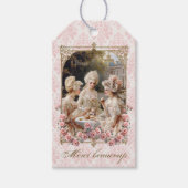 Marie Antoinette French roses tea cakes  ギフトタグ Cadeaulabel (Voorkant)