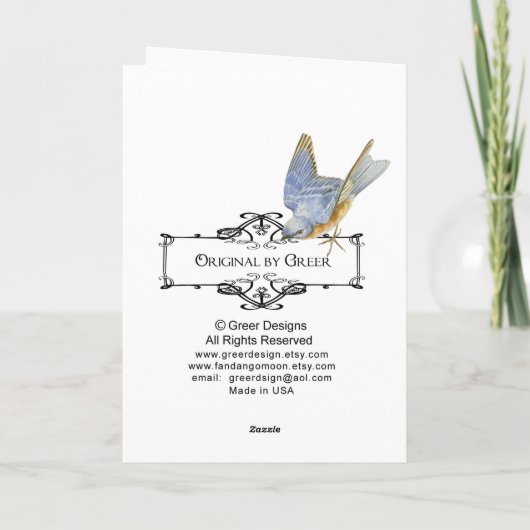 Marie Antoinette French Stationery and Kaarten Notitiekaartje (Achterkant)