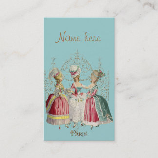 Marie Antoinette Girls Visitekaartje