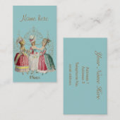 Marie Antoinette Girls Visitekaartje (Voorkant / Achterkant)