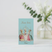 Marie Antoinette Girls Visitekaartje (Staand voorkant)