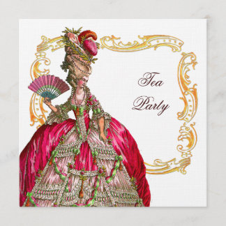 Marie Antoinette & Gold Lijst Kaart