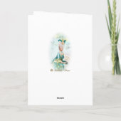 Marie Antoinette  Greeting Card Emerald garden Kaart (Achterkant)