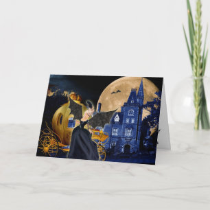 Marie Antoinette Halloween Masquerade Kaart