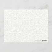 Marie Antoinette II ~ Briefkaart (Achterkant)