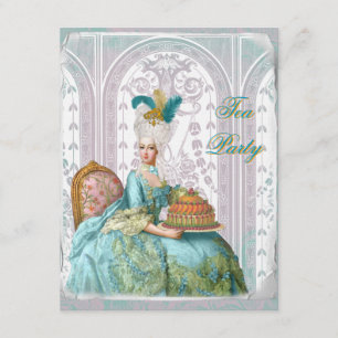 Marie Antoinette in Aqua Kaart