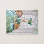 Marie Antoinette in Aqua Legpuzzel (Horizontaal)