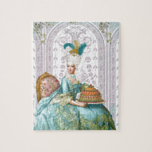 Marie Antoinette in Aqua Legpuzzel