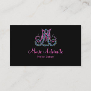 Marie Antoinette in Flowers ~ Visitekaartjes