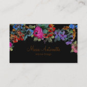 Marie Antoinette in Flowers ~ Visitekaartjes (Voorkant)