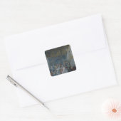 Marie Antoinette in haar kamer te Versailles Vierkante Sticker (Envelop)