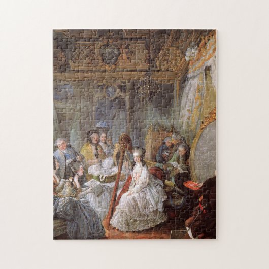 Marie Antoinette In Her Chamber At Versailles Legpuzzel (Verticaal)