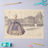 Marie Antoinette in het tijdschrift Versailles Tis Tissuepapier (Craft)