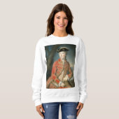 Marie Antoinette in Red Jacket Sweatshirt (Voorkant volledig)