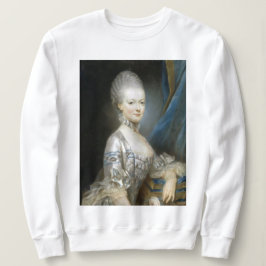 Marie Antoinette in White Sweatshirt