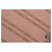 Marie Antoinette initial monogram upholstery linen Stof (Fat Quarter)