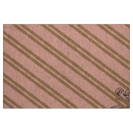 Marie Antoinette initial monogram upholstery linen Stof