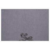 Marie Antoinette initial monogram upholstery panel Stof (Fat Quarter)