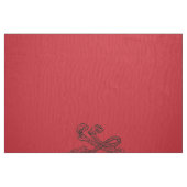 Marie Antoinette initial monogram upholstery panel Stof (Fat Quarter)